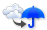 曇のち雨