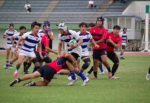 ラグビー部が「枚方ラグビーカーニバル」メインイベントの招待試合で大阪工業大に快勝しました | NEWS | 広報サイト