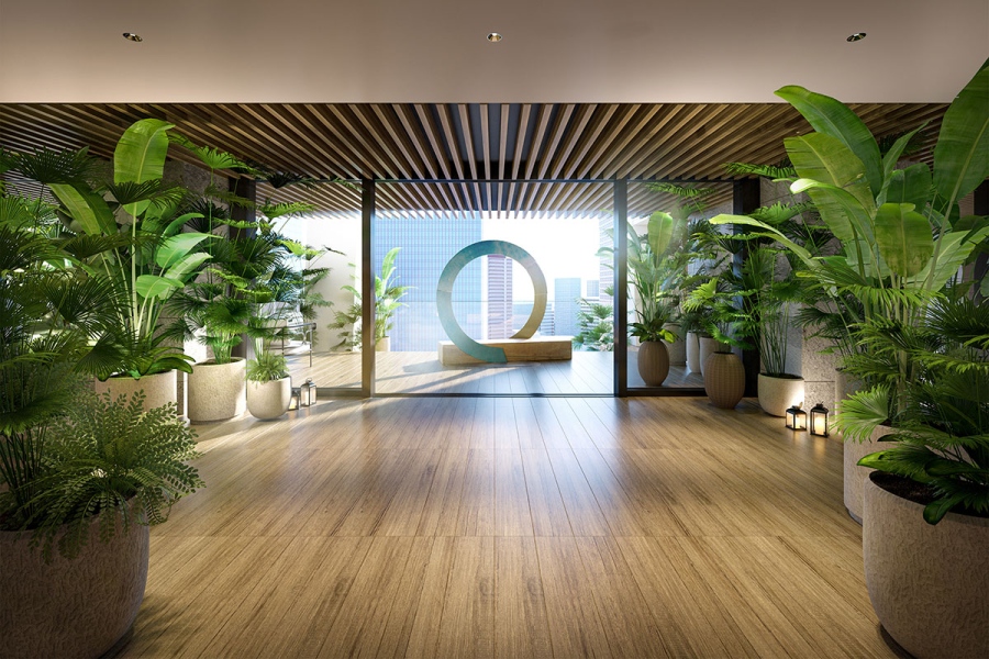 「三井ガーデンホテル大阪堂島浜プレミア」（大阪市北区）テラス ※画像はイメージ